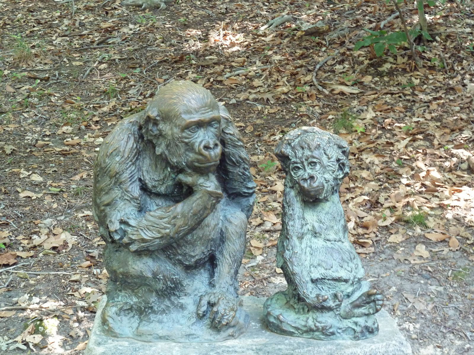 African Journey - Gorilla Statue