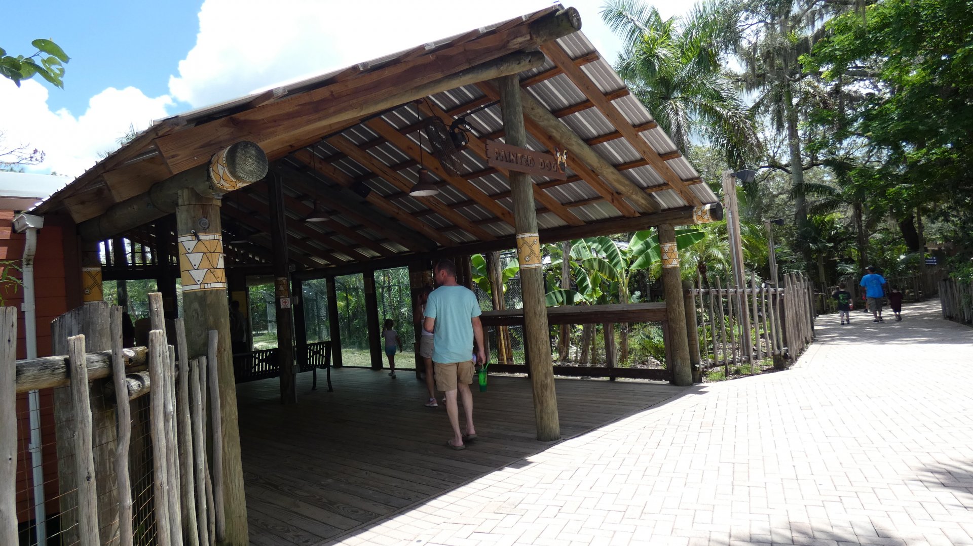 African Painted Dog Viewing Shelter, Safari Africa & The Ituri Forest - Aug. 2021