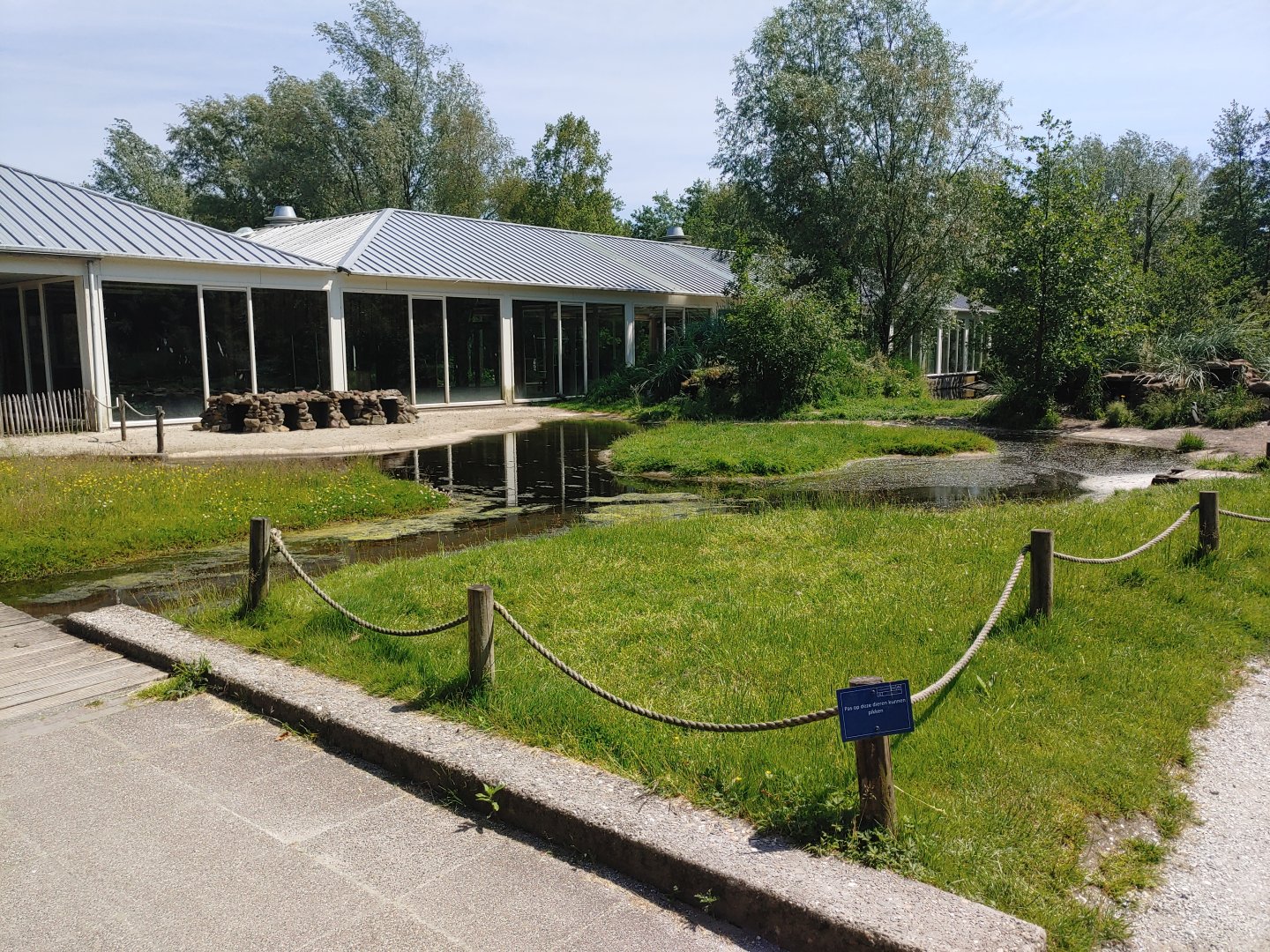 African penguin walkthrough enclosure - first part
