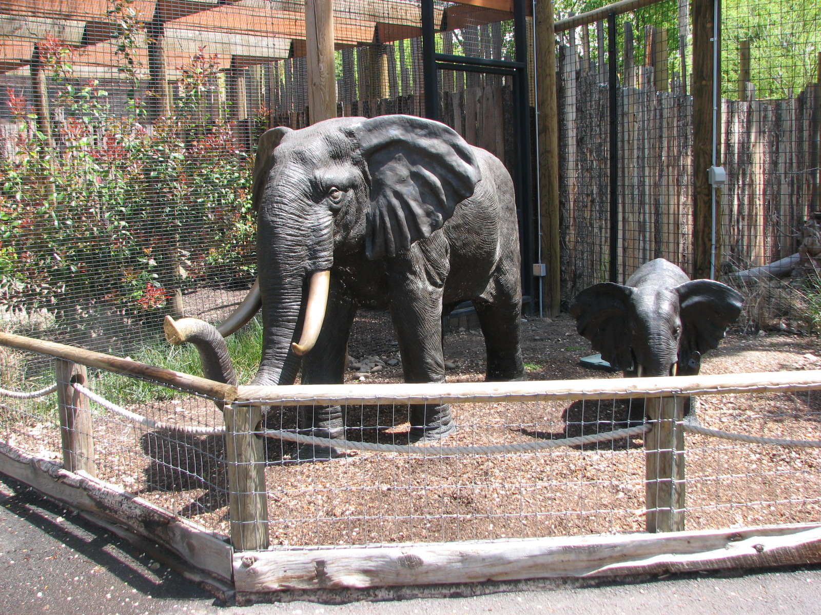 African Plains - Elephant Statues