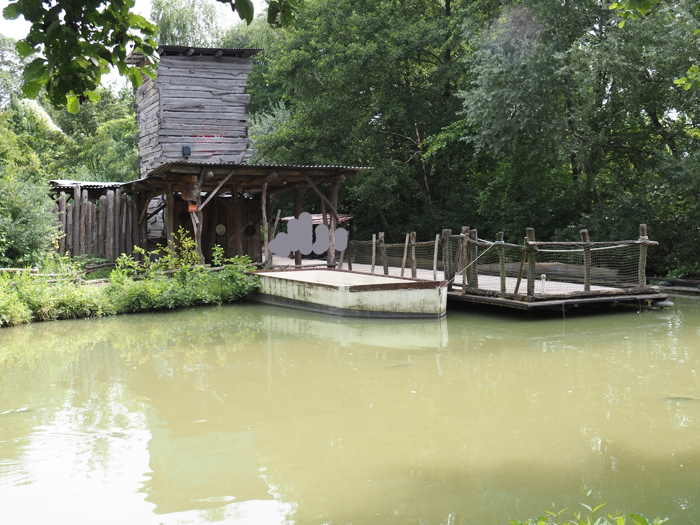 African Queen Boat Safari dock, 2024-08-05