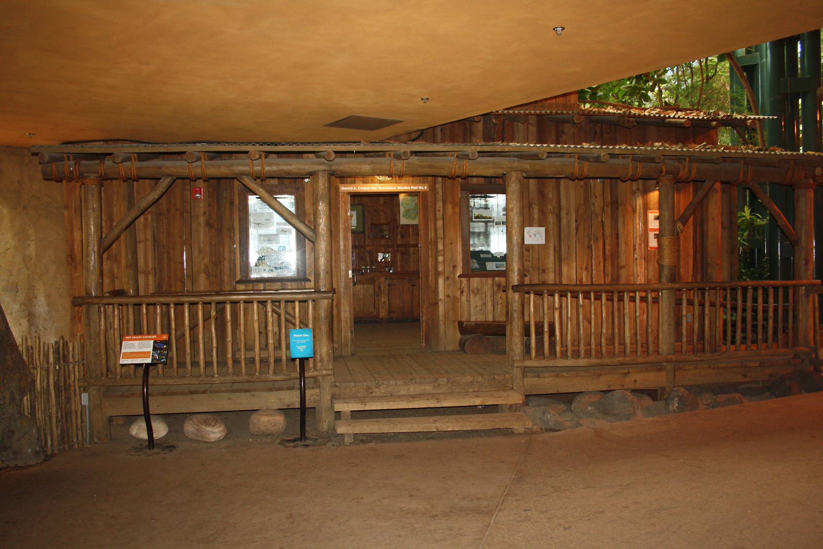 African Rainforest Building - Research Station