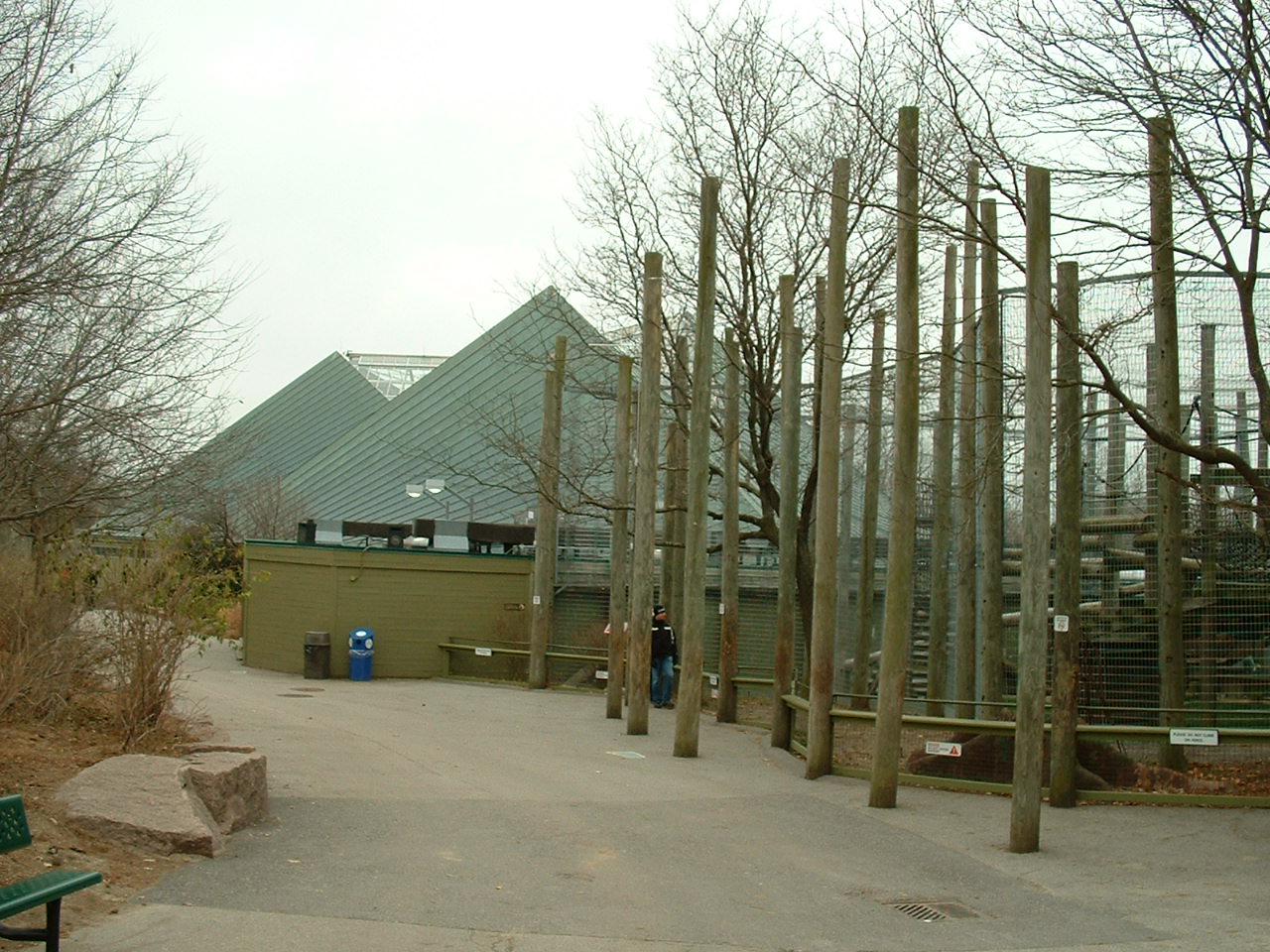 African Rainforest Pavilion and Outdoor Gorilla Enclosure - Nov 2012