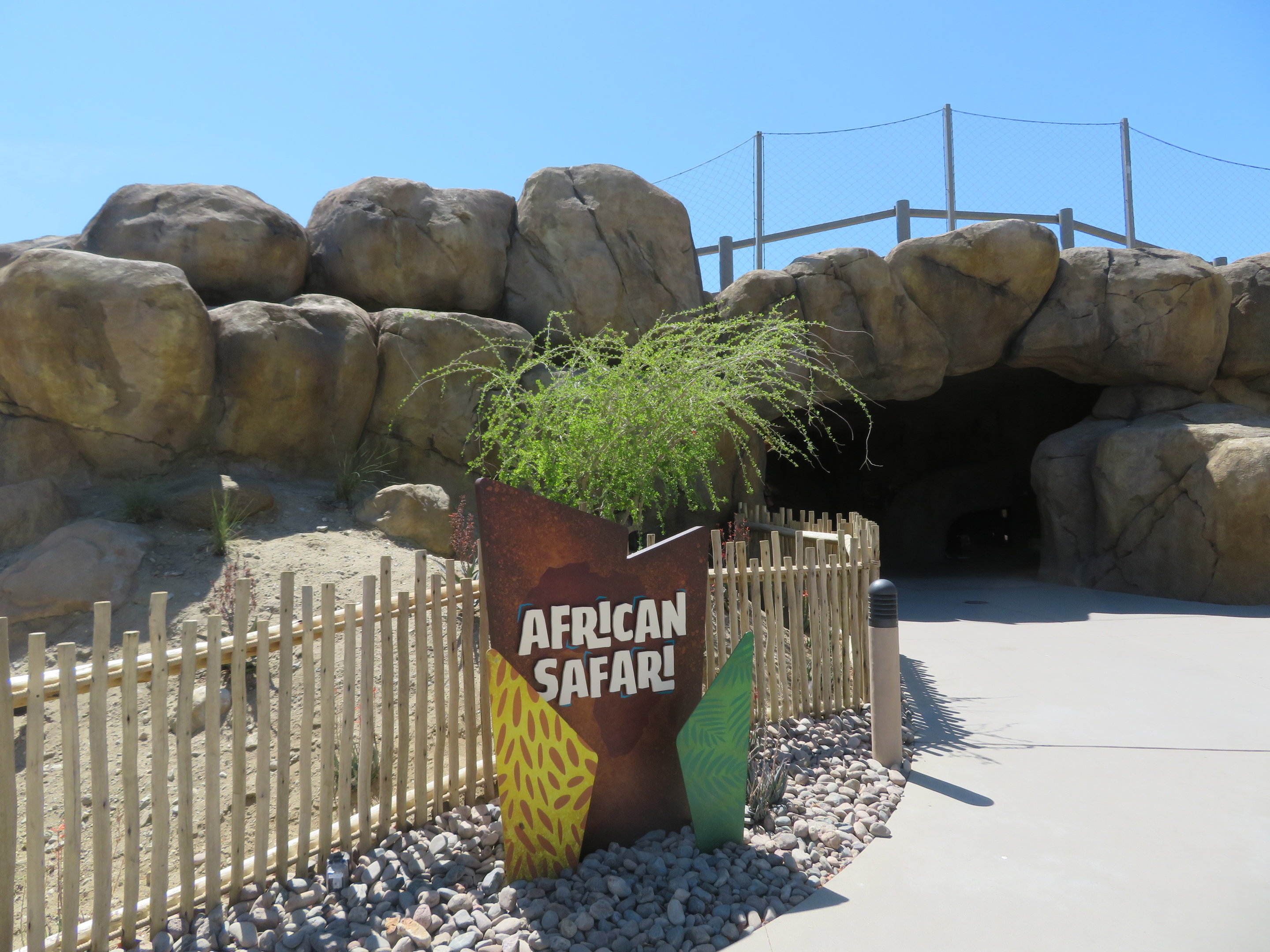 African Safari Entrance