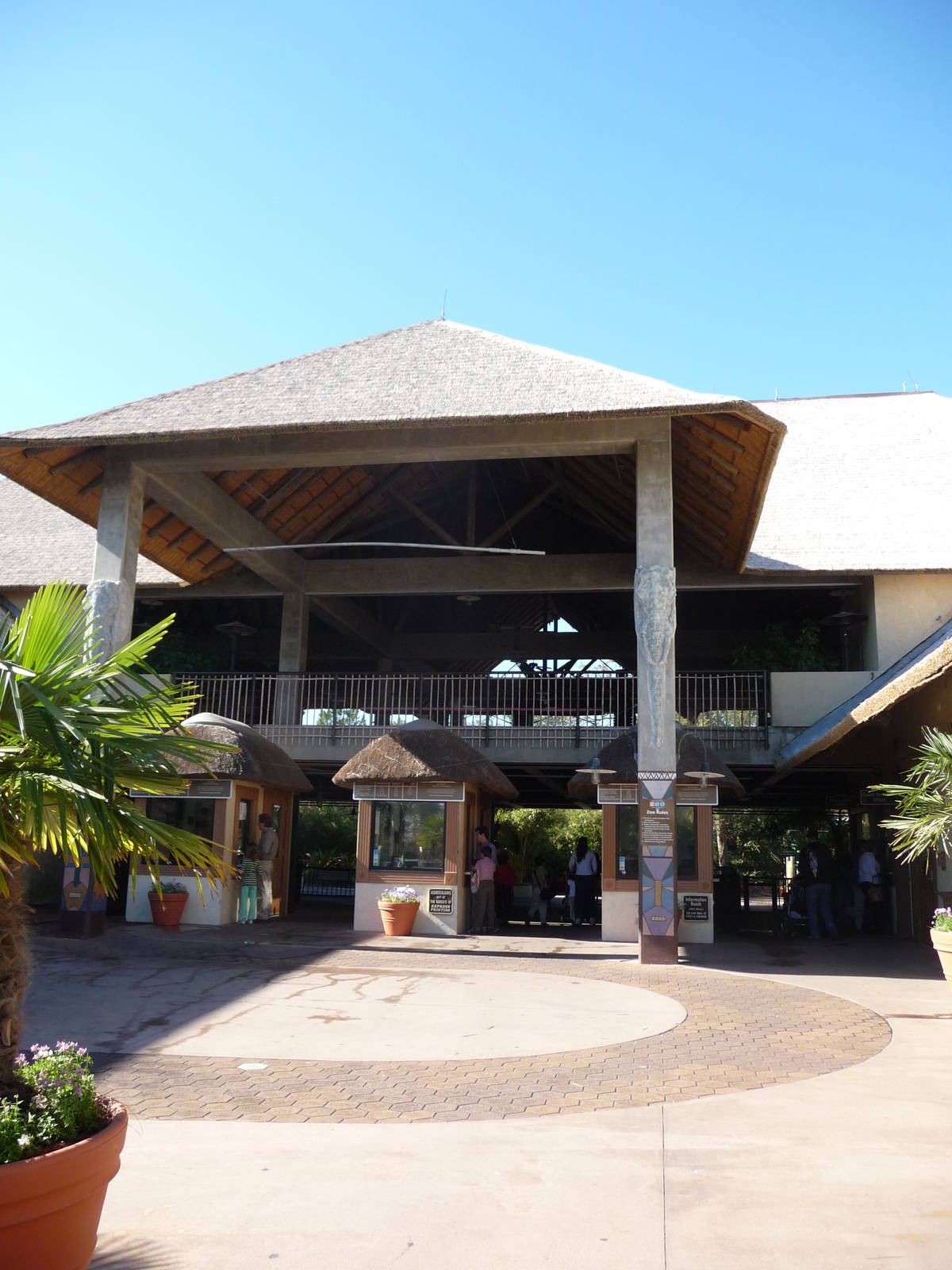African Safari Style Entrance