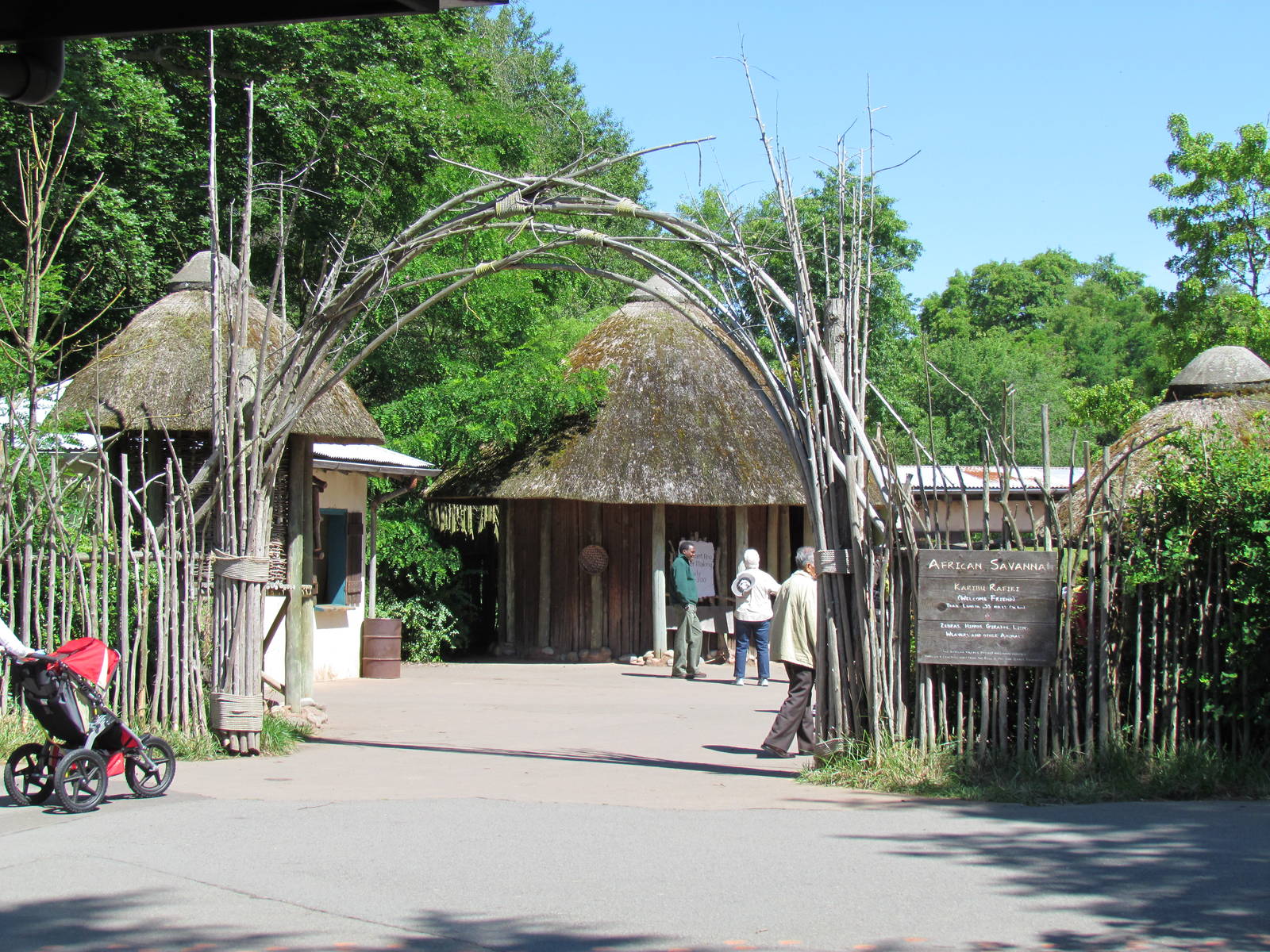 African Savanna - Entrance