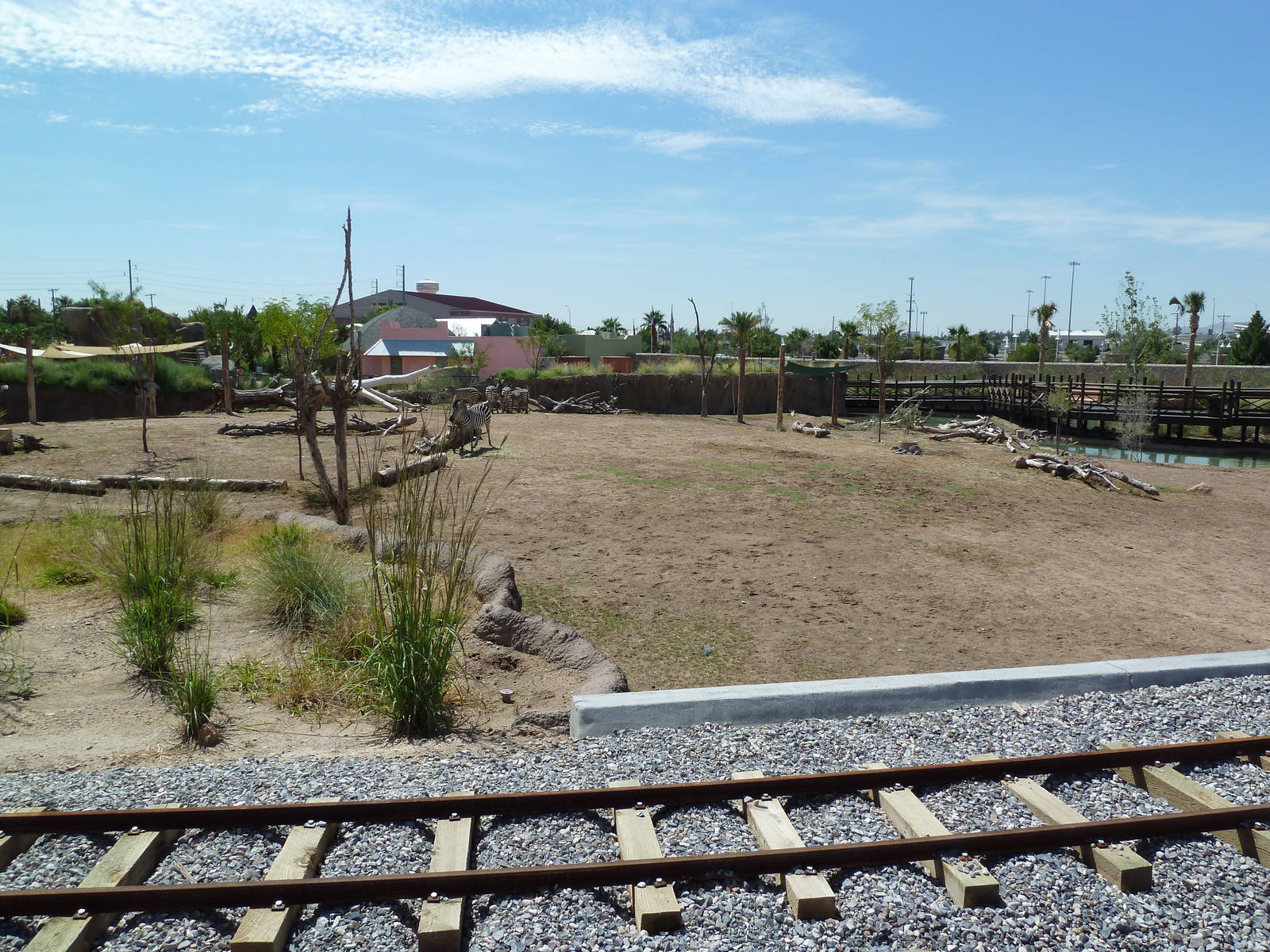 African Savanna Railroad View - New Exhibit In 2010