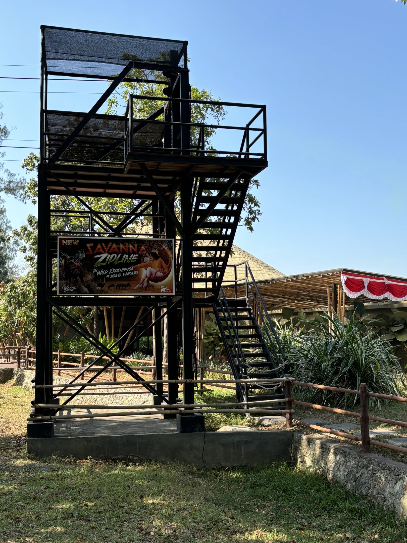 African Savanna Zipline - Solo Safari