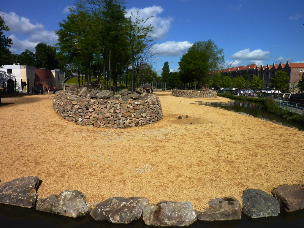 African Savannah exhibit Artis August 2010