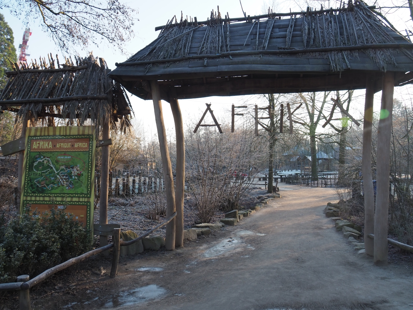 African section entrance gate (Jan 20th, 2019)