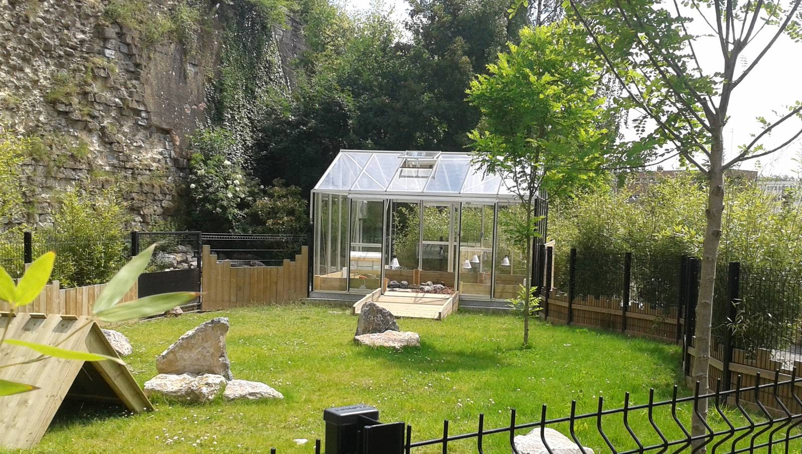 African spurred tortoise enclosure