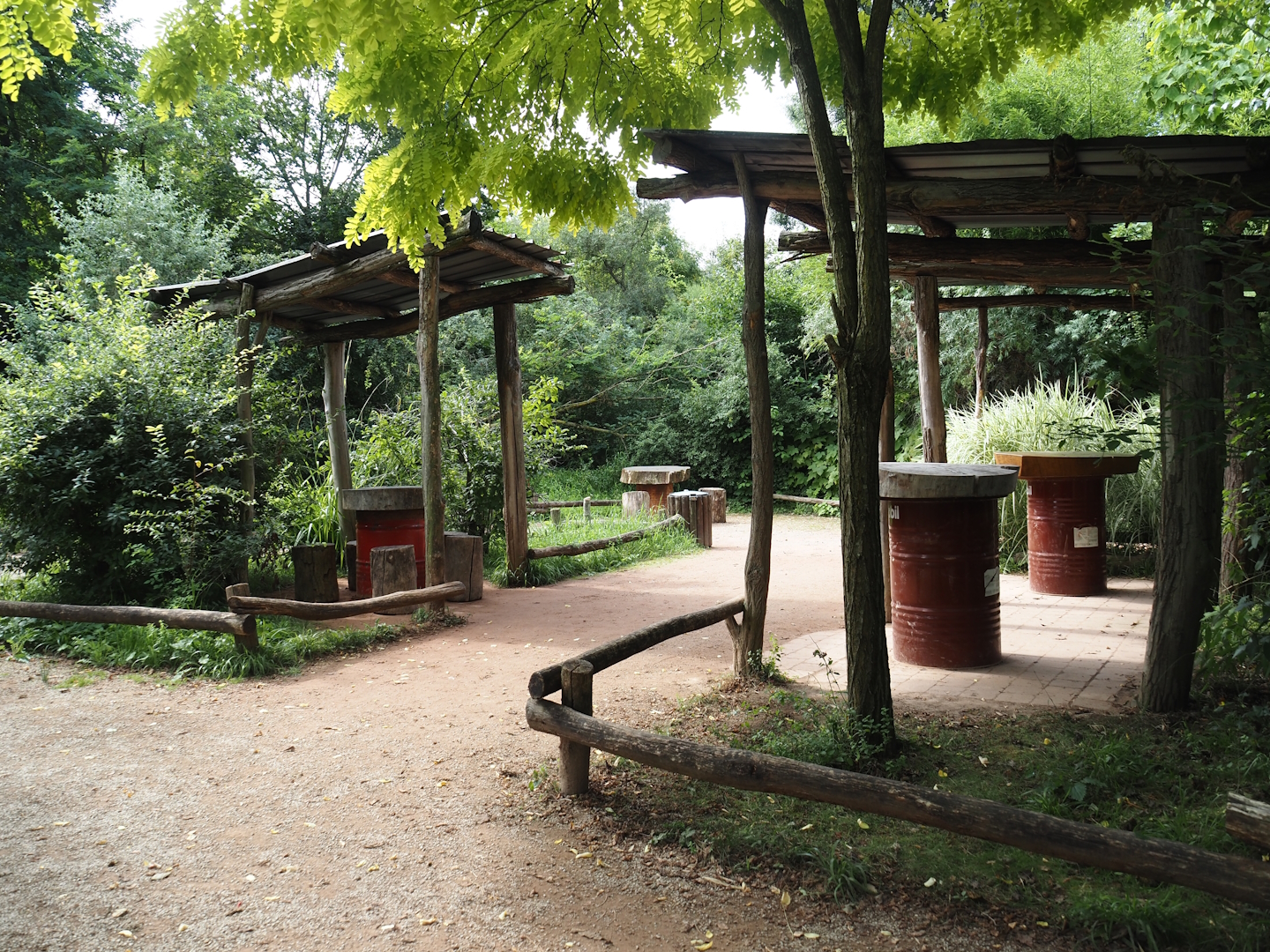 African-themed eating area, 2024-08-05