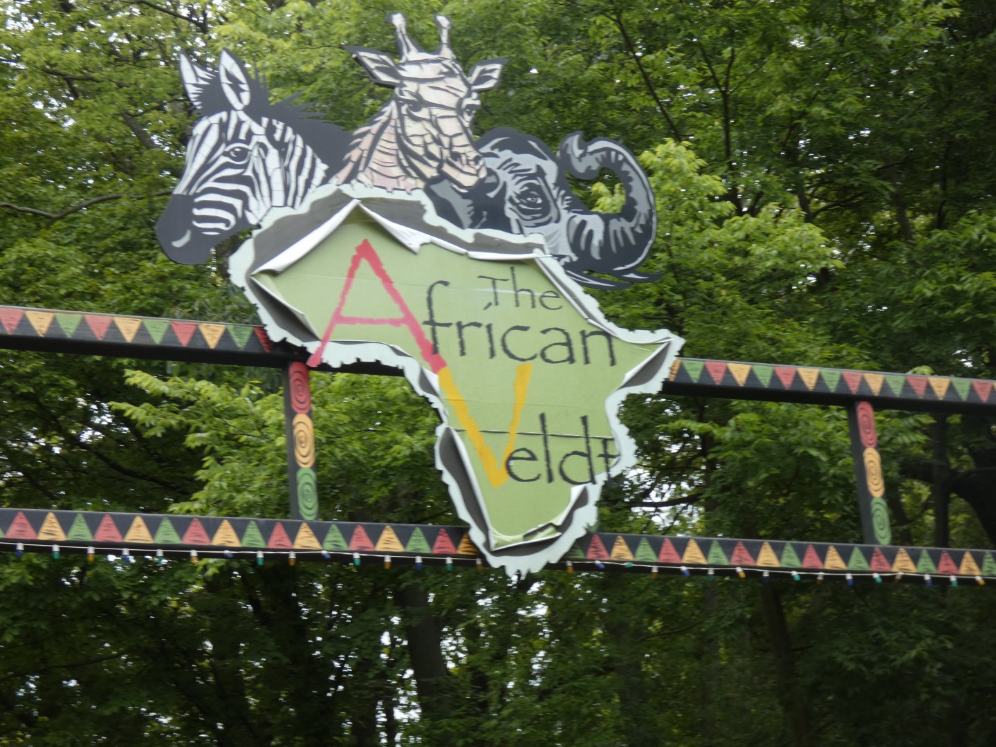 African Veldt, Entrance, Aug. 2020