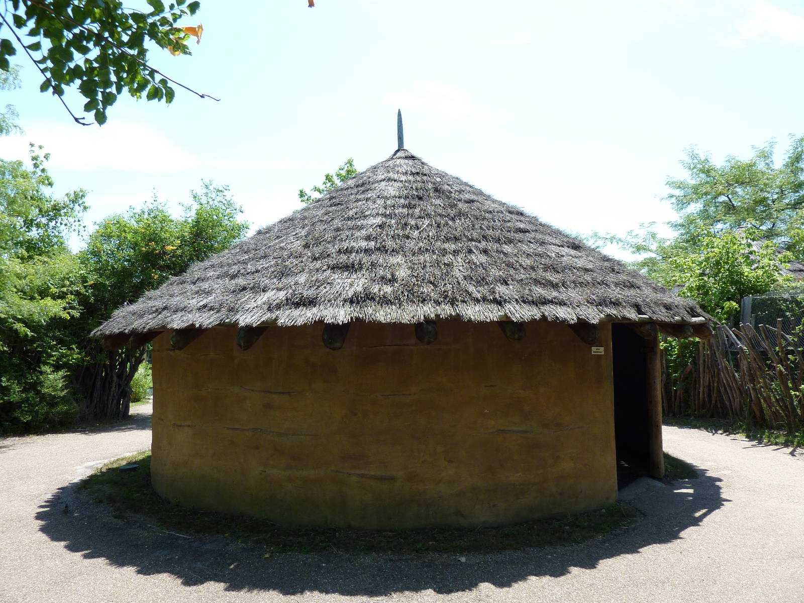 African Village Building