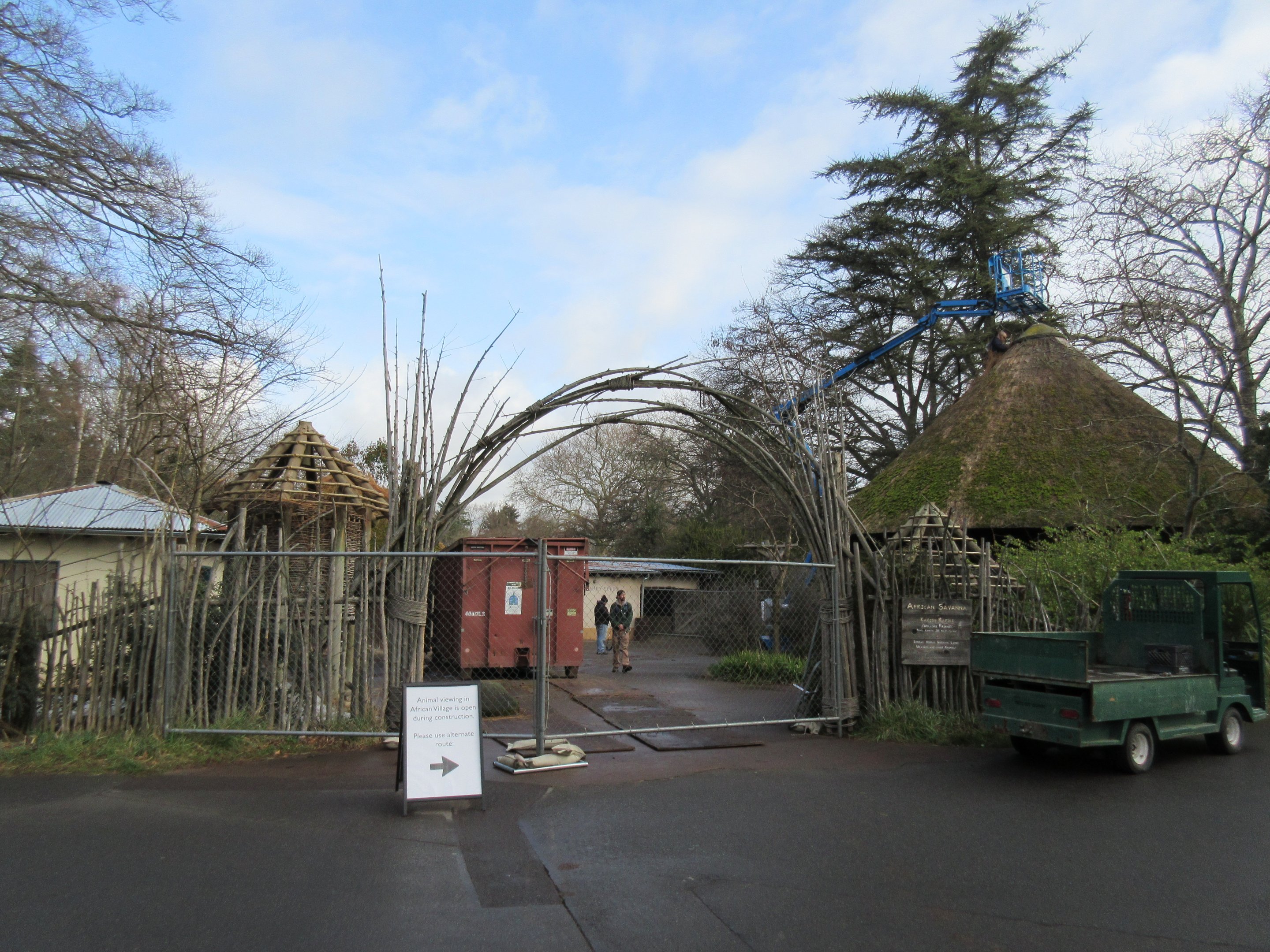 African Village (temporarily closed for re-thatching of buildings)