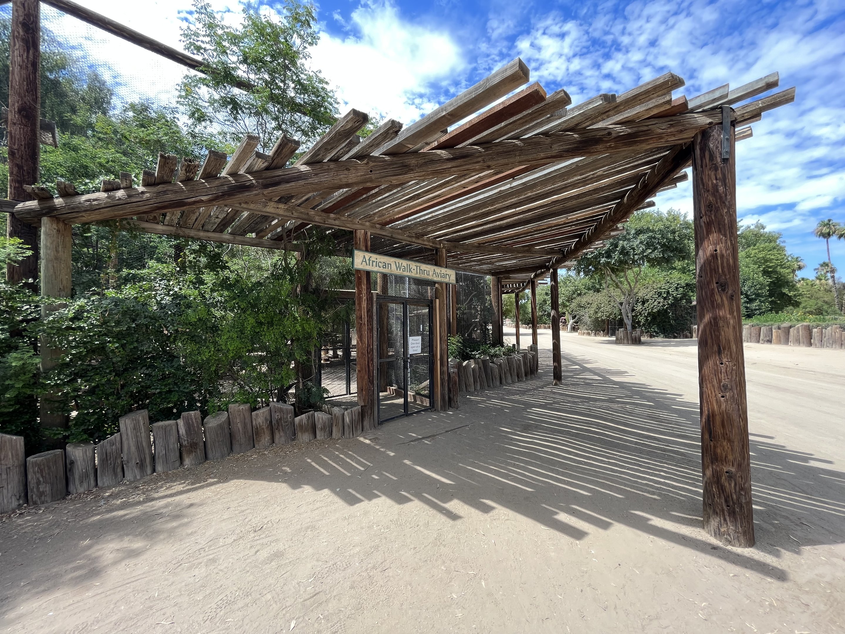 African Walk Through Aviary