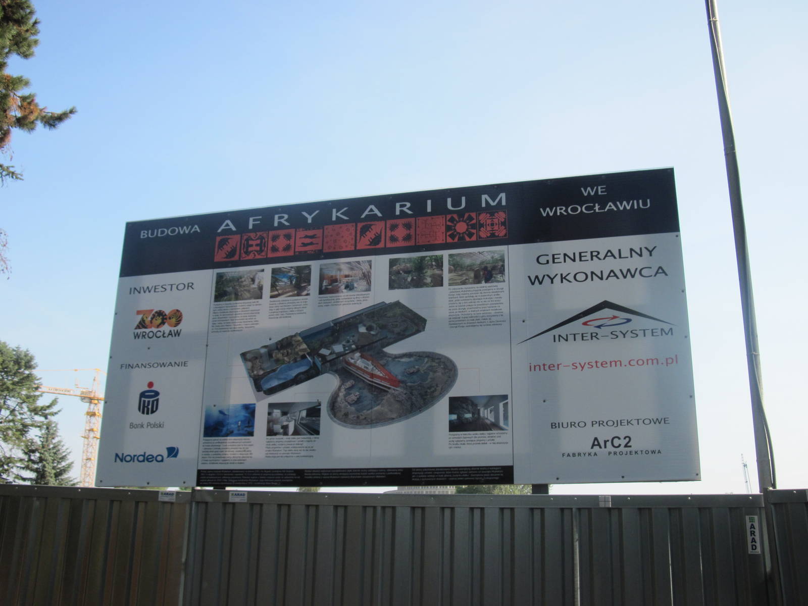 Africarium under construction