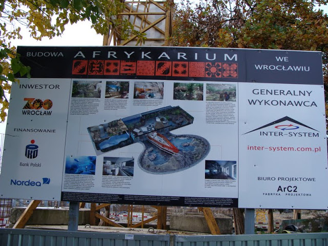 Africarium under construction