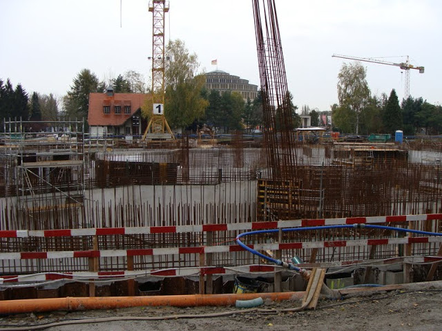 Afrykanarium construction site