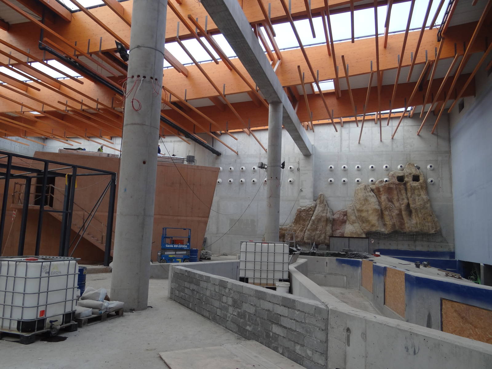 Afrykarium under construction