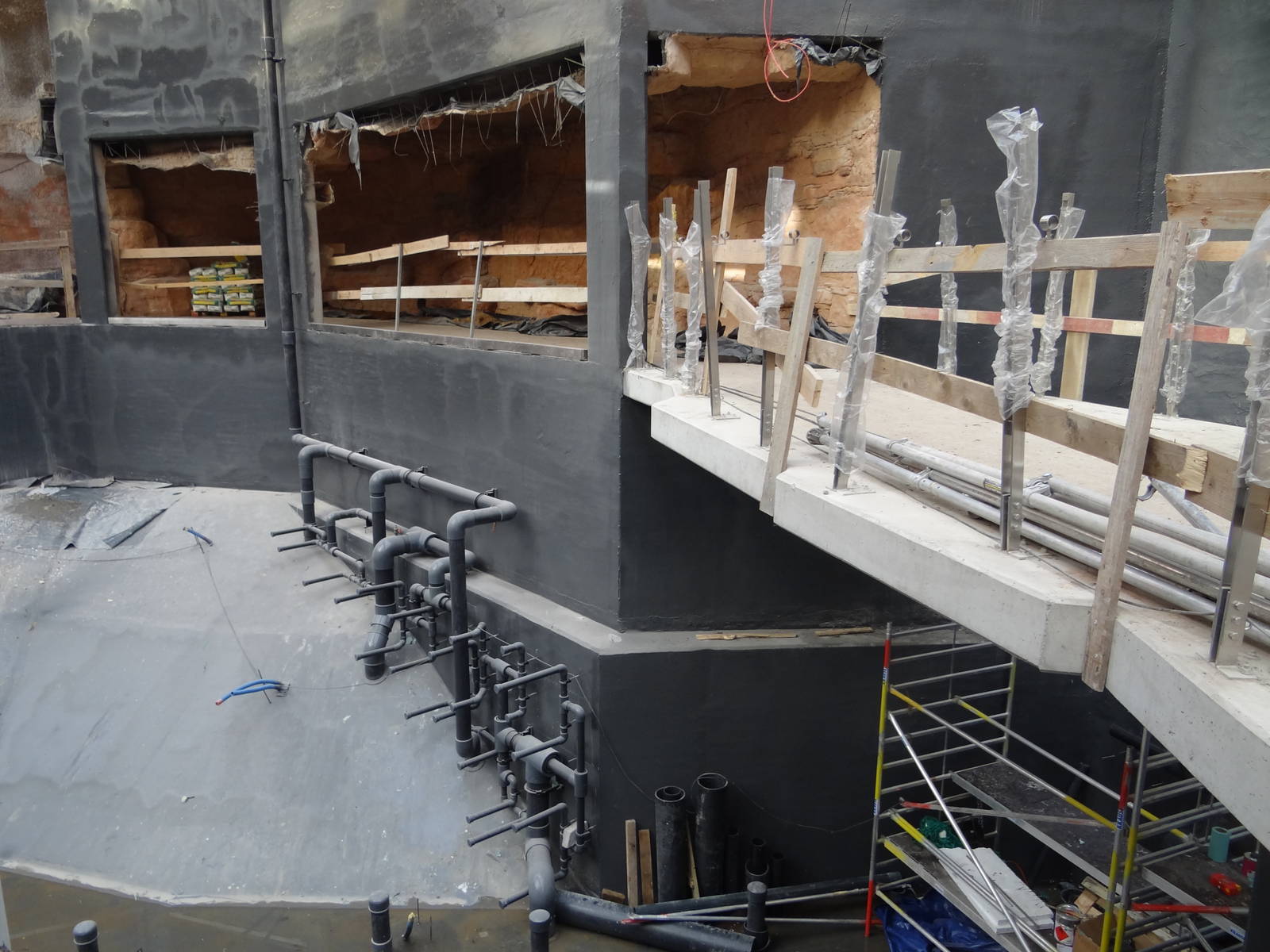 Afrykarium under construction