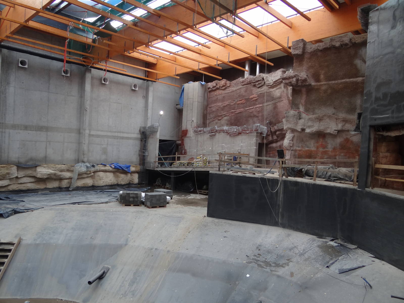 Afrykarium under construction