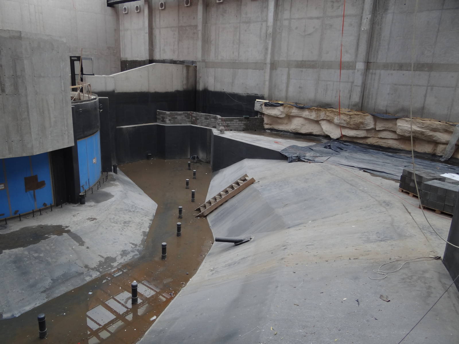 Afrykarium under construction