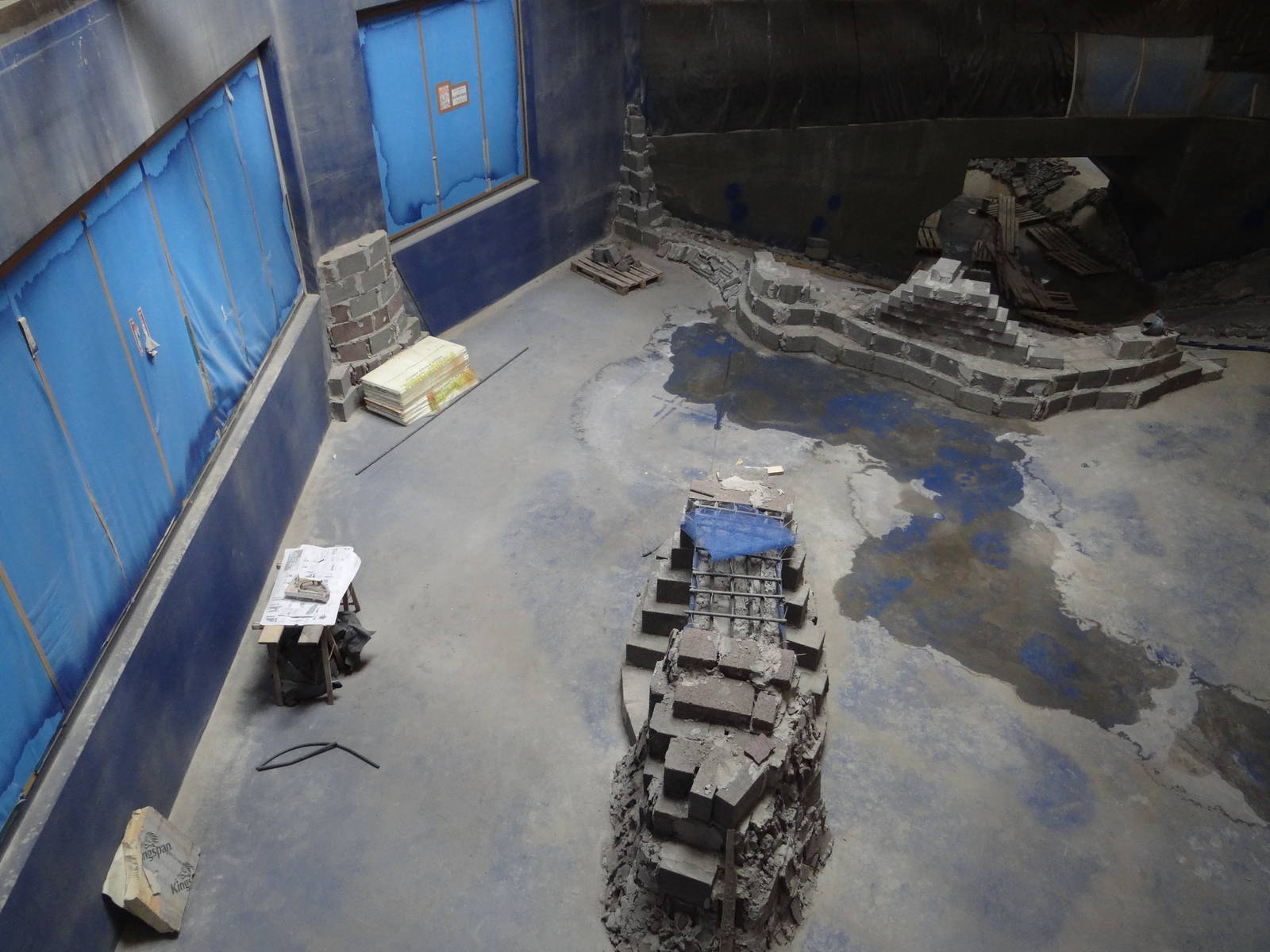 Afrykarium under construction