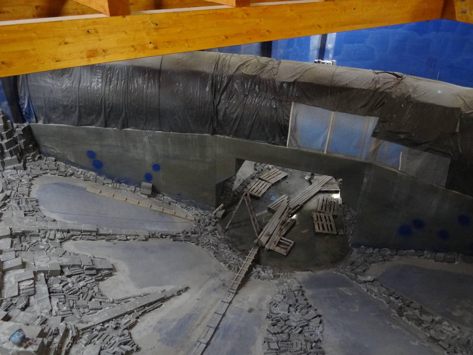 Afrykarium under construction