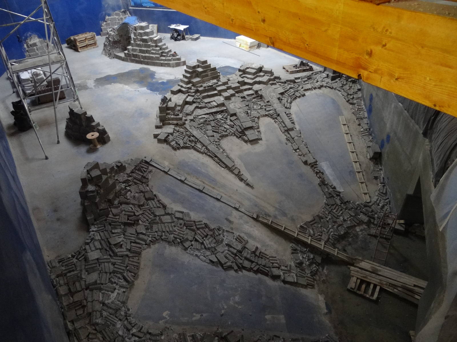 Afrykarium under construction