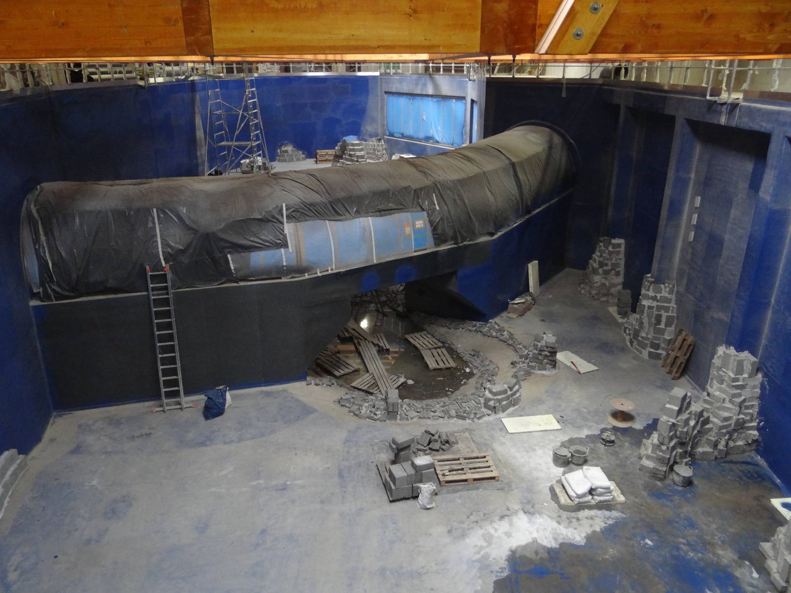 Afrykarium under construction