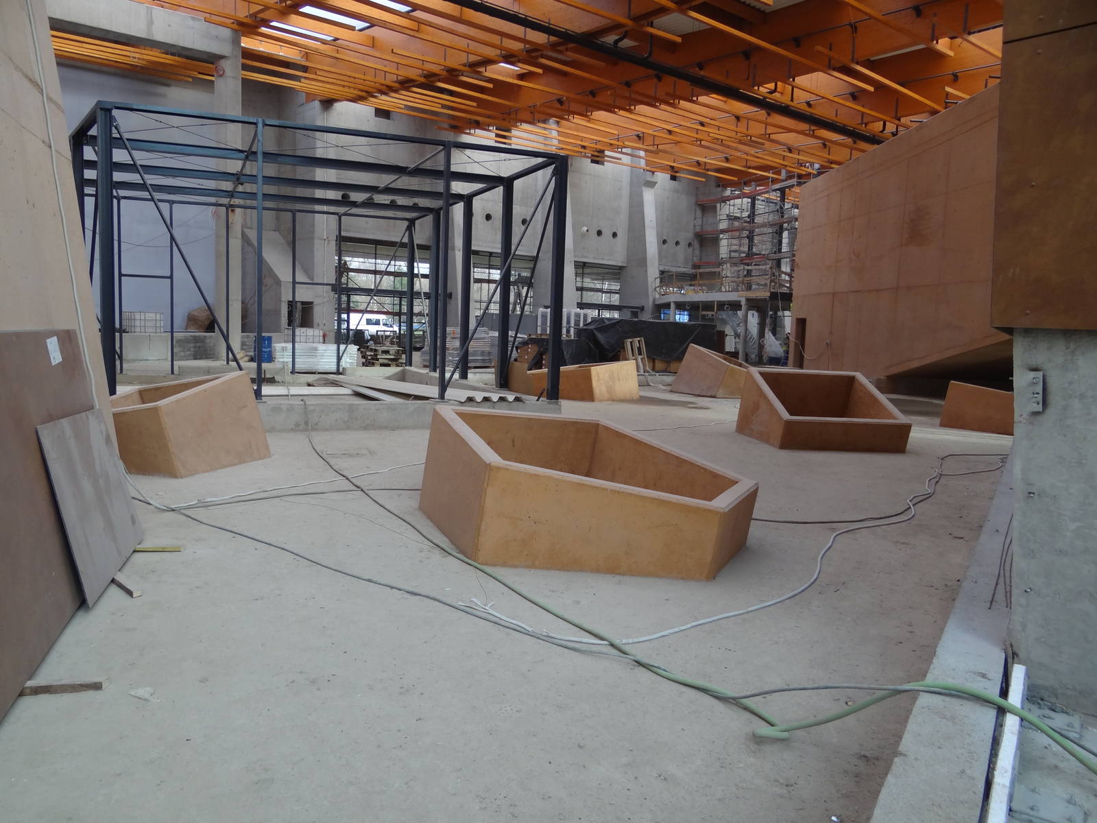 Afrykarium under construction