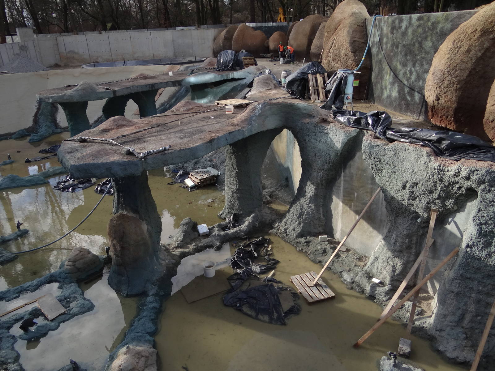 Afrykarium under construction