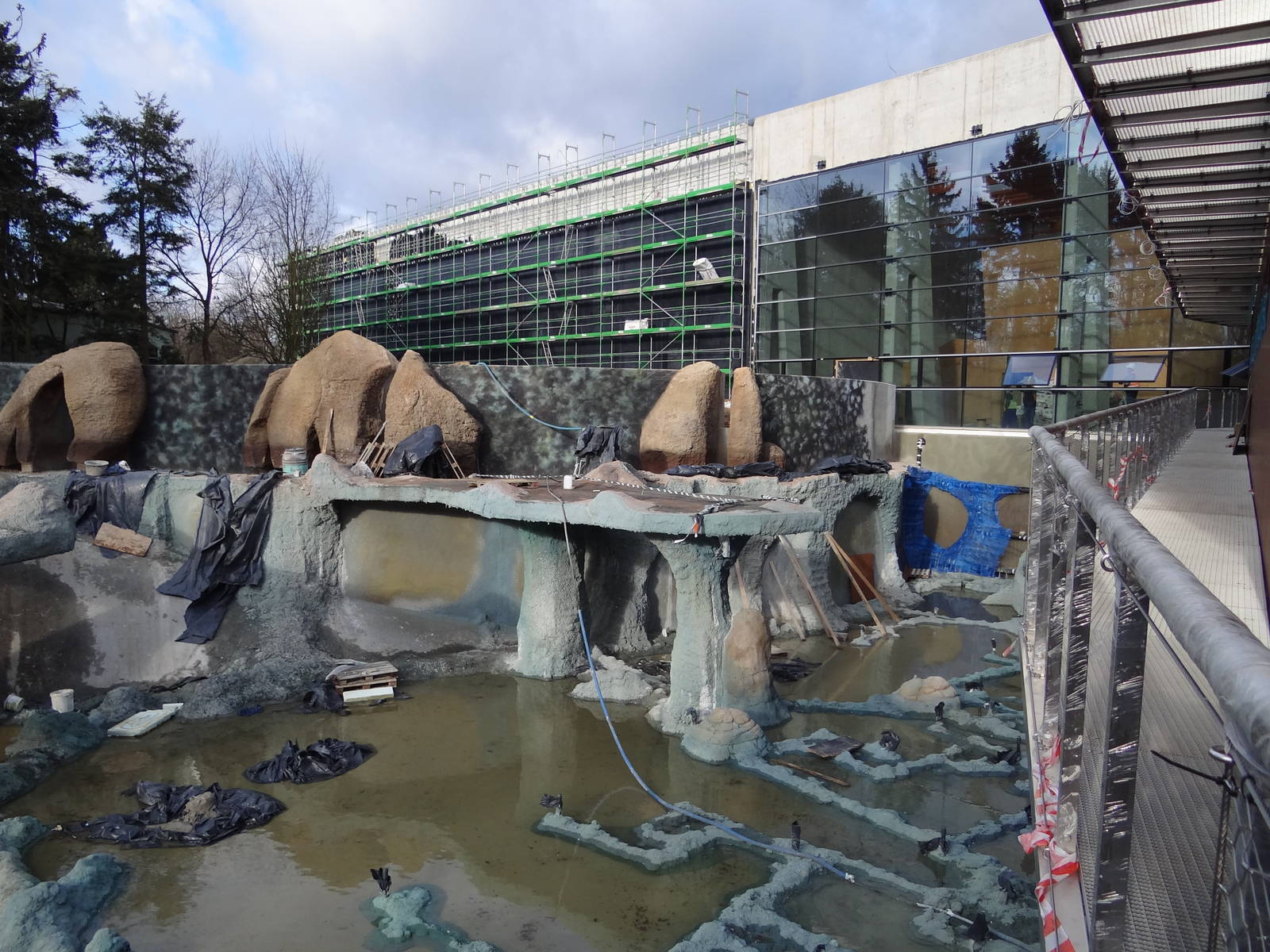 Afrykarium under construction