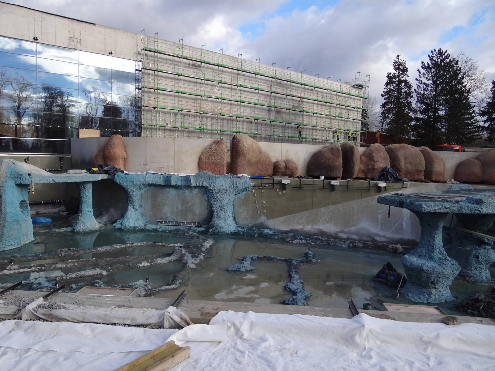 Afrykarium under construction