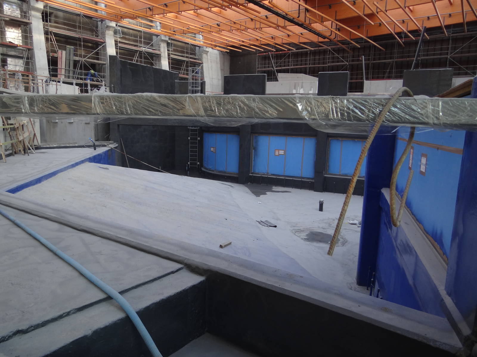 Afrykarium under construction