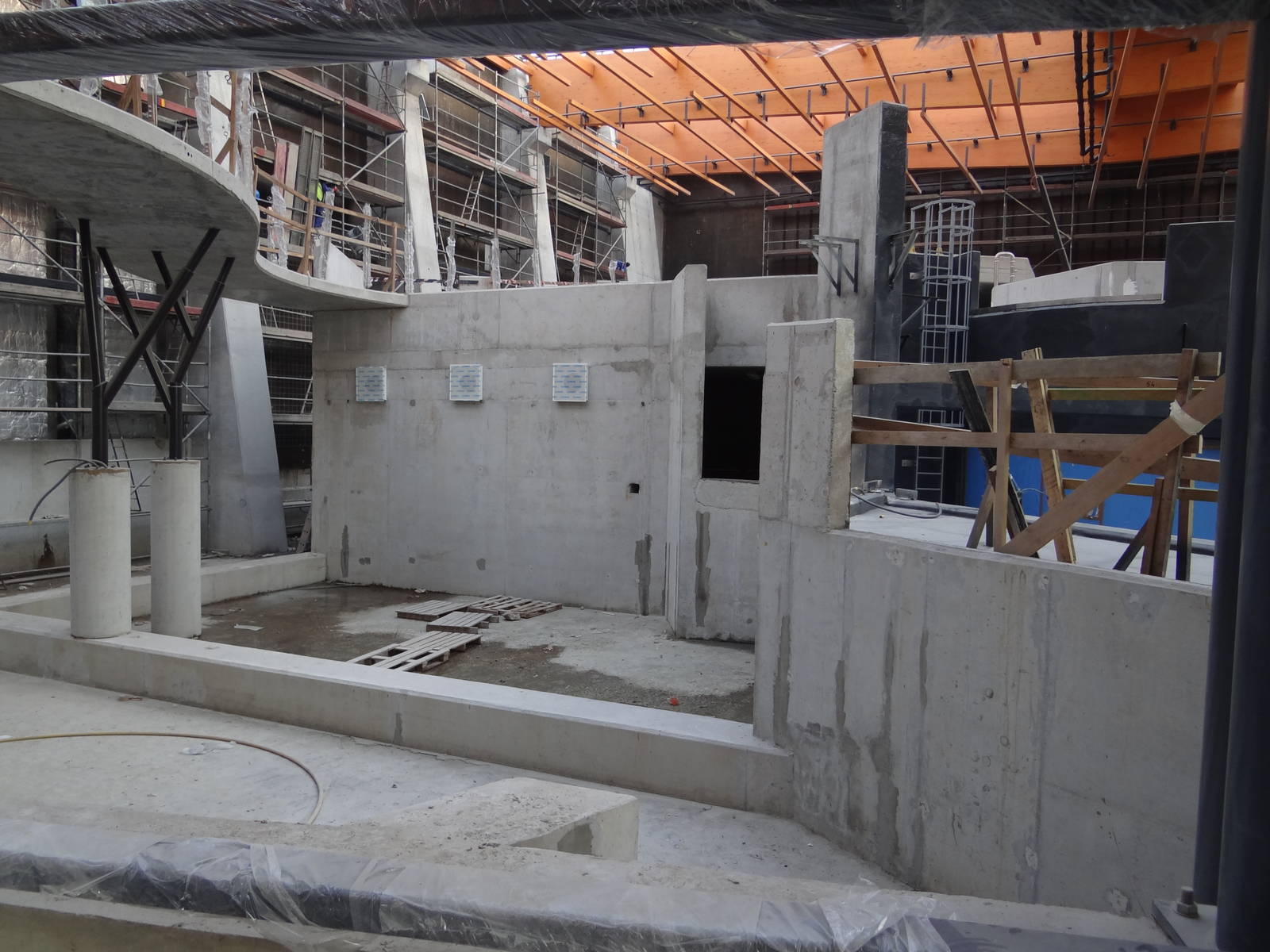 Afrykarium under construction