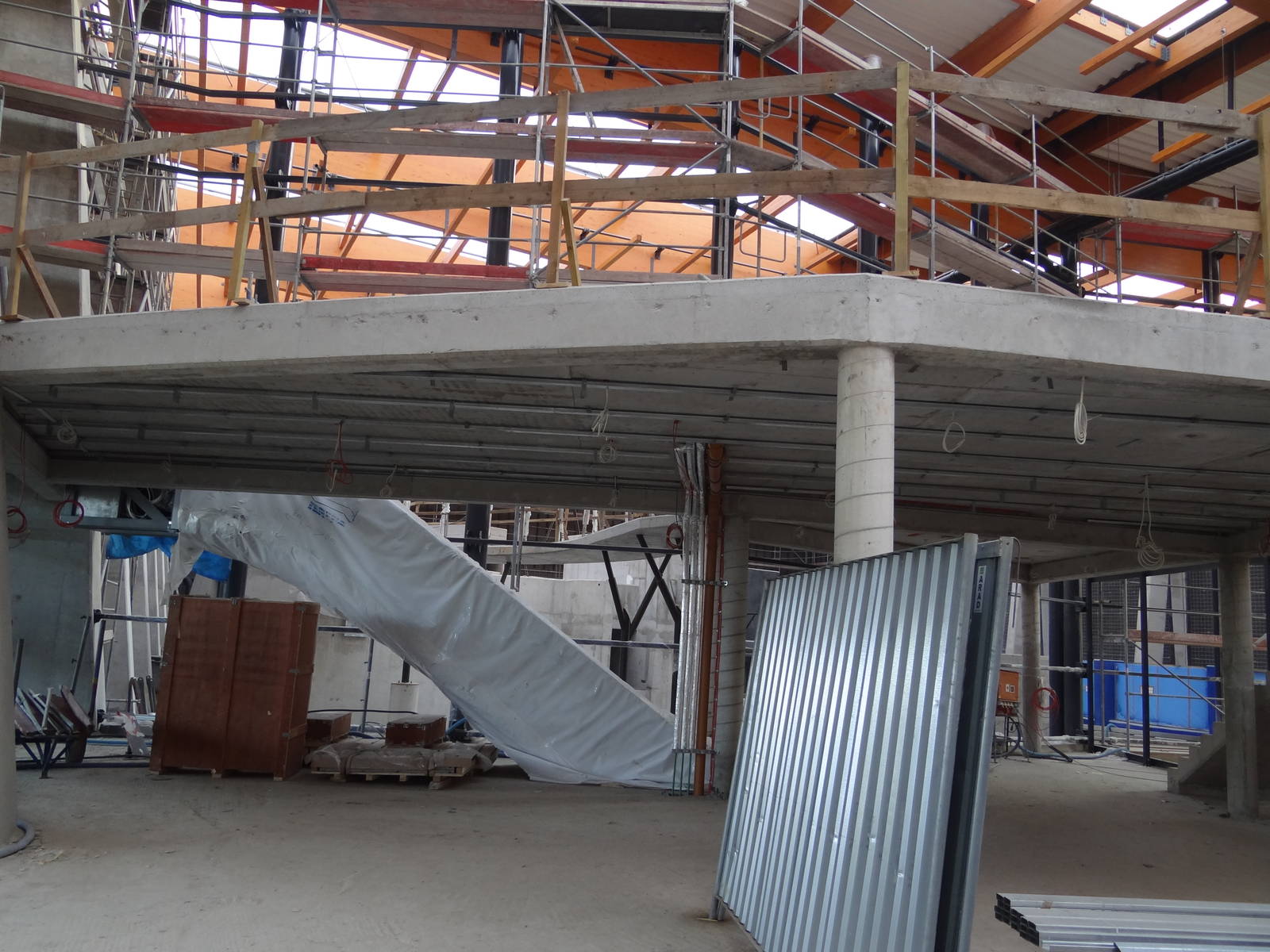 Afrykarium under construction