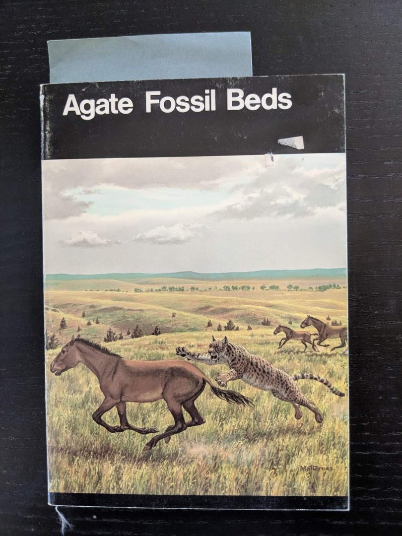 Agate Fossil Beds National Monument 1980 Guide Book