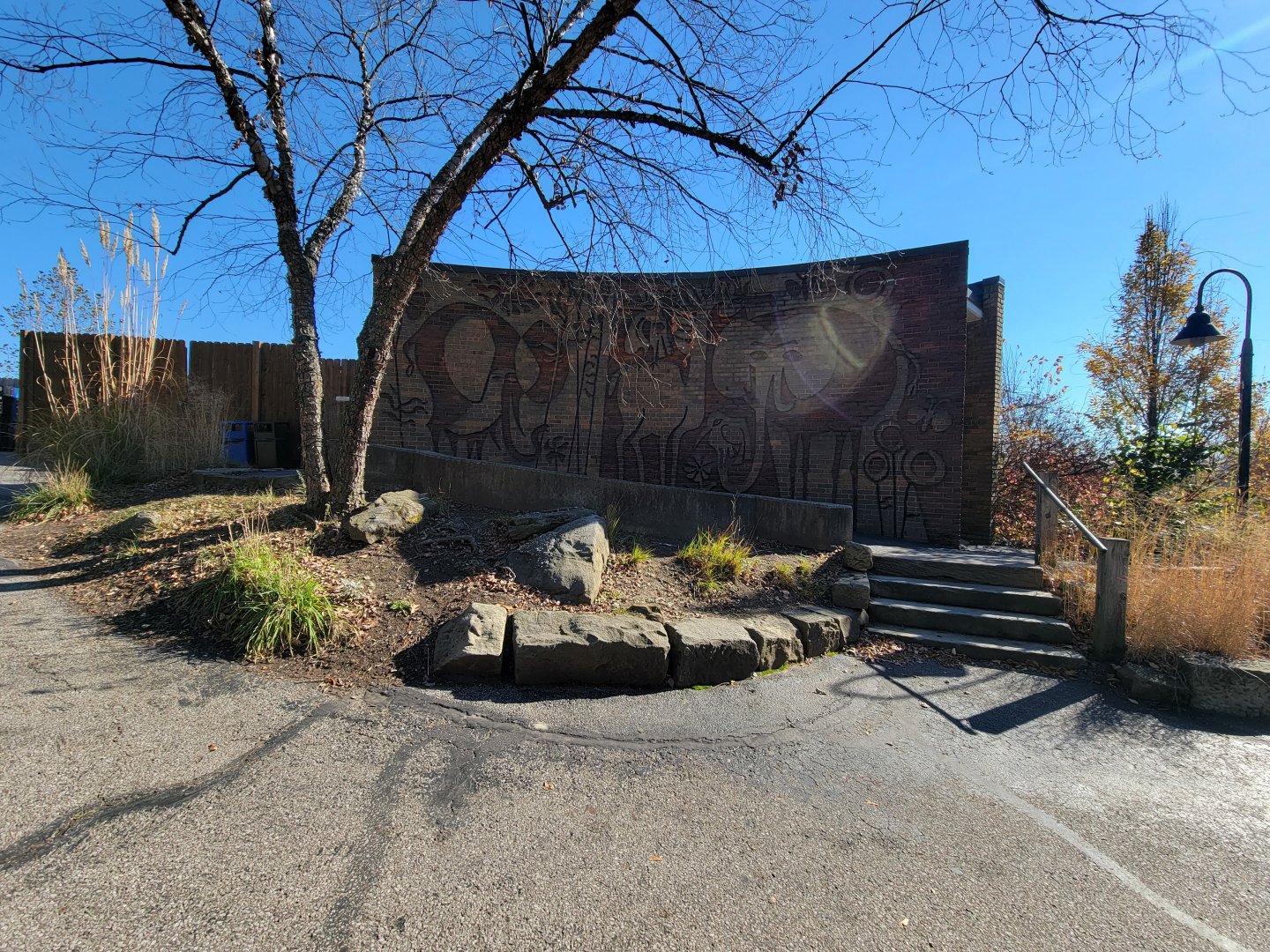 Akron Zoo - Brick mural