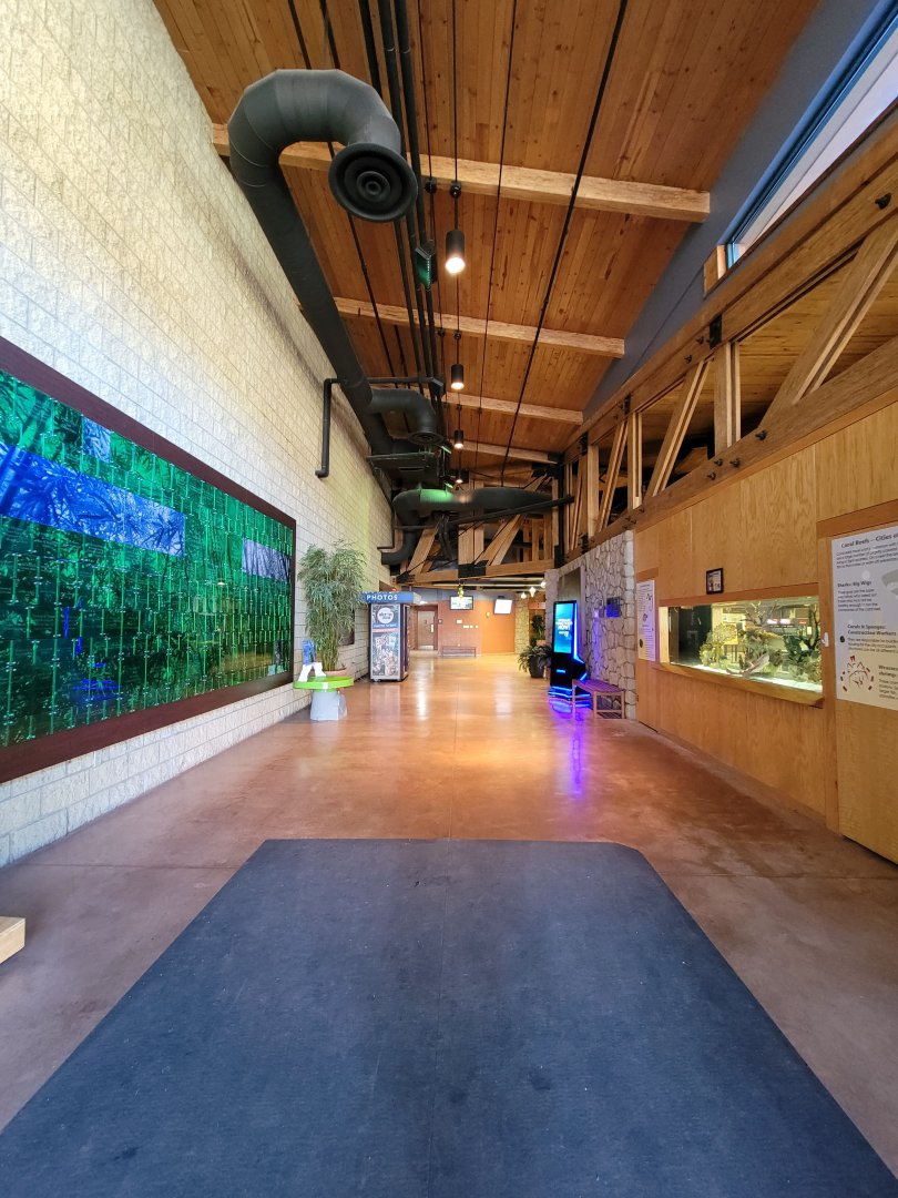 Akron Zoo - Inside Komodo Kingdom entrance