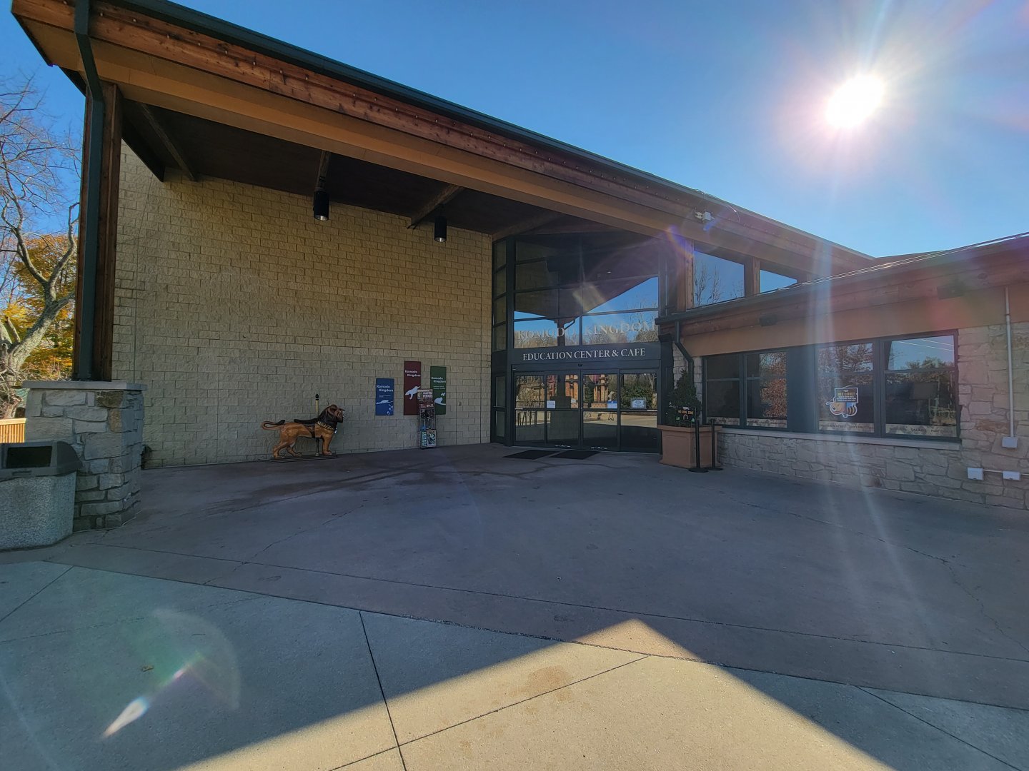 Akron Zoo - Komodo Kingdom entrance