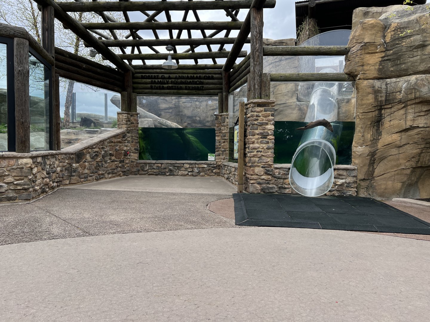 Akron Zoo Otter Slide and Viewing