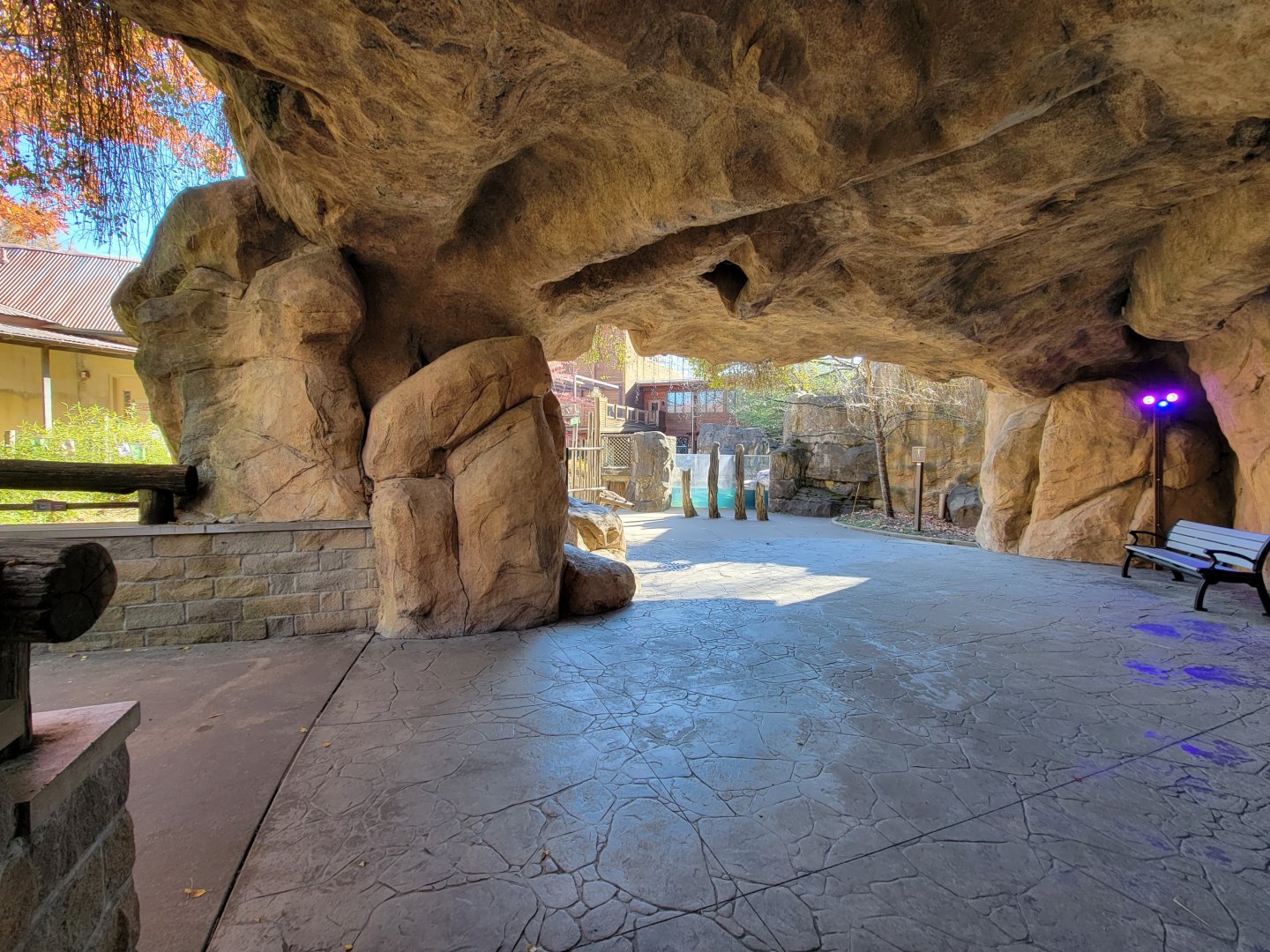 Akron Zoo - Path back to penguins