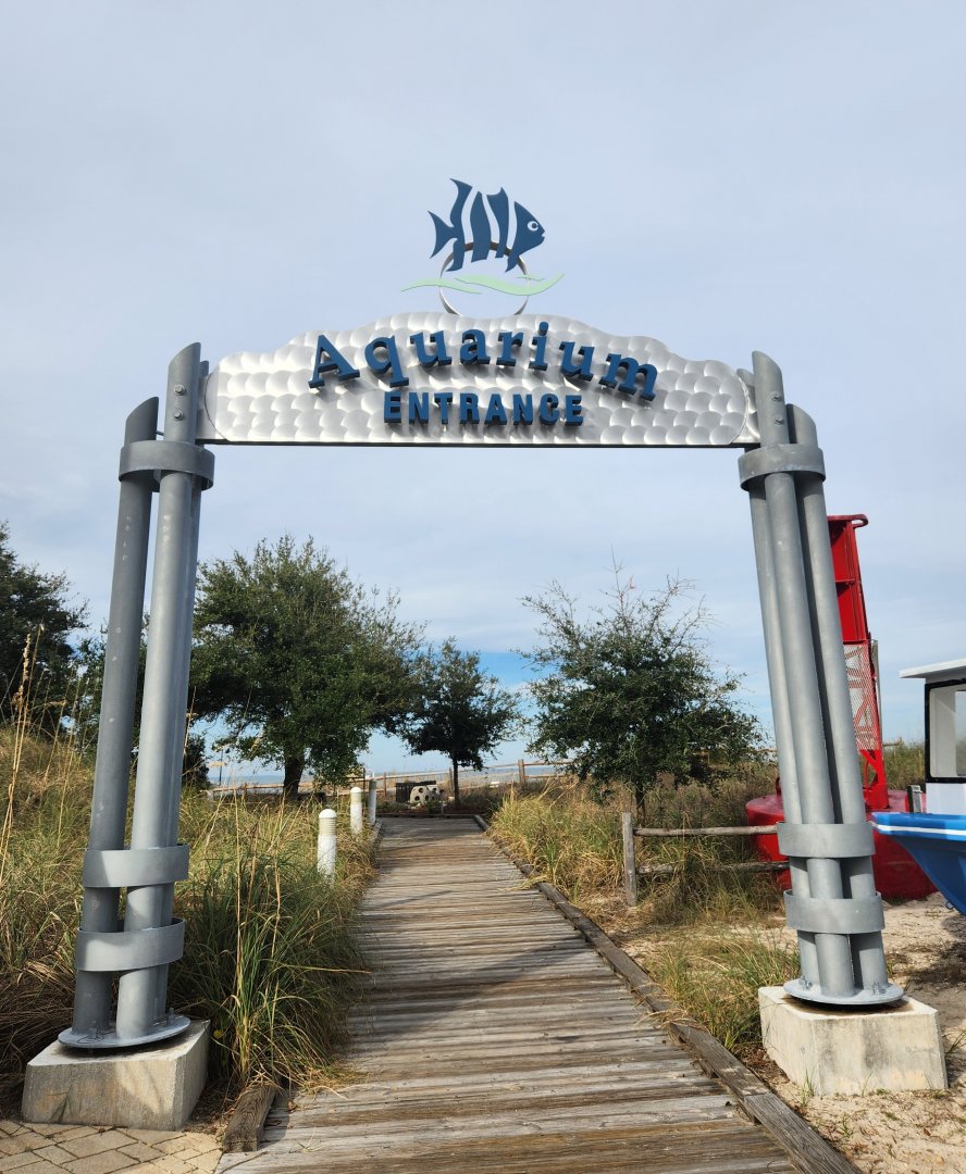 Alabama Aquarium - Entrance