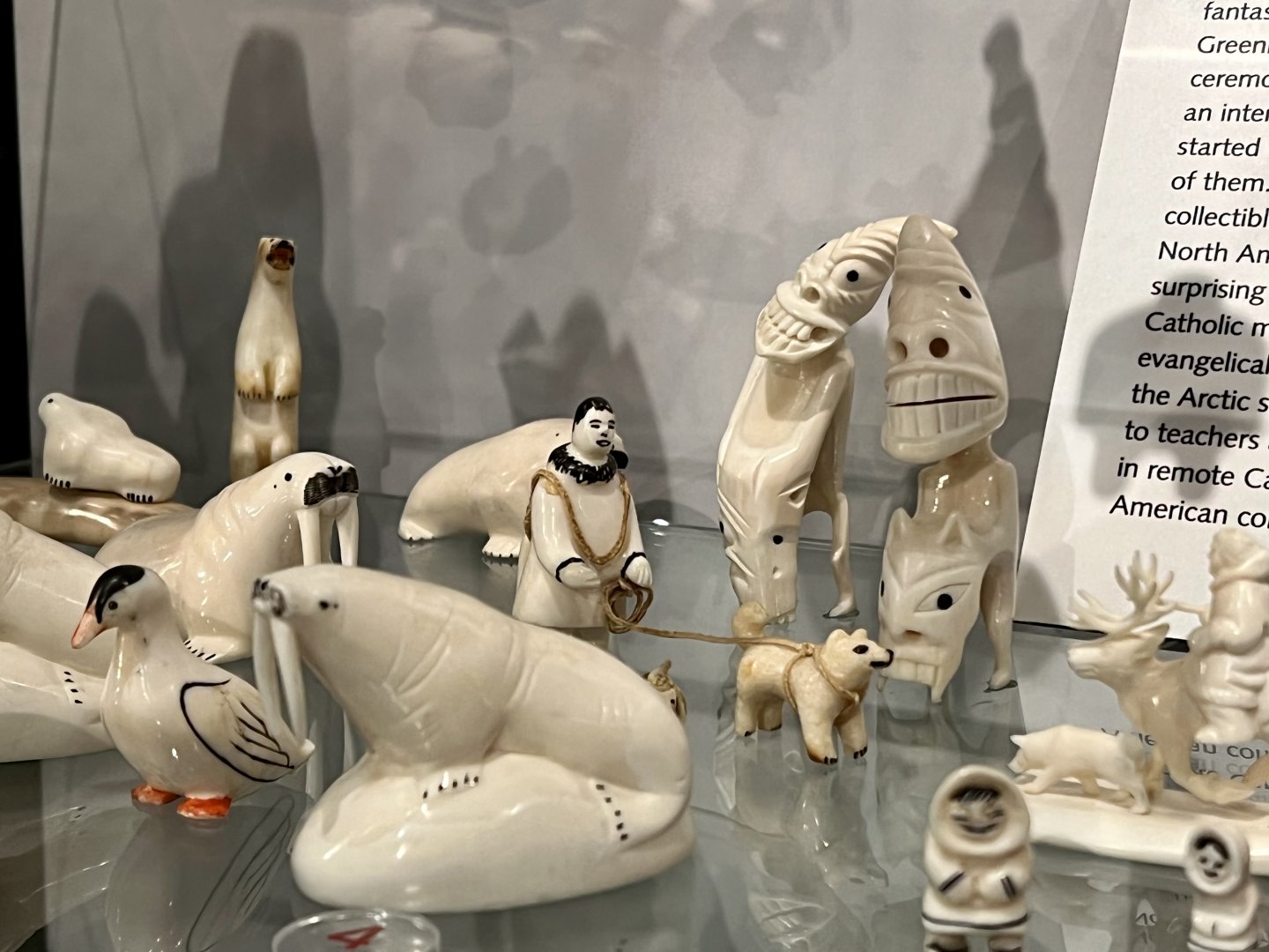 Alaskan Native ivory work