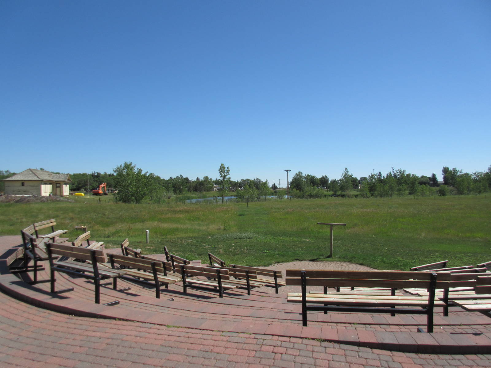 Alberta Birds of Prey Centre - Presentation Area