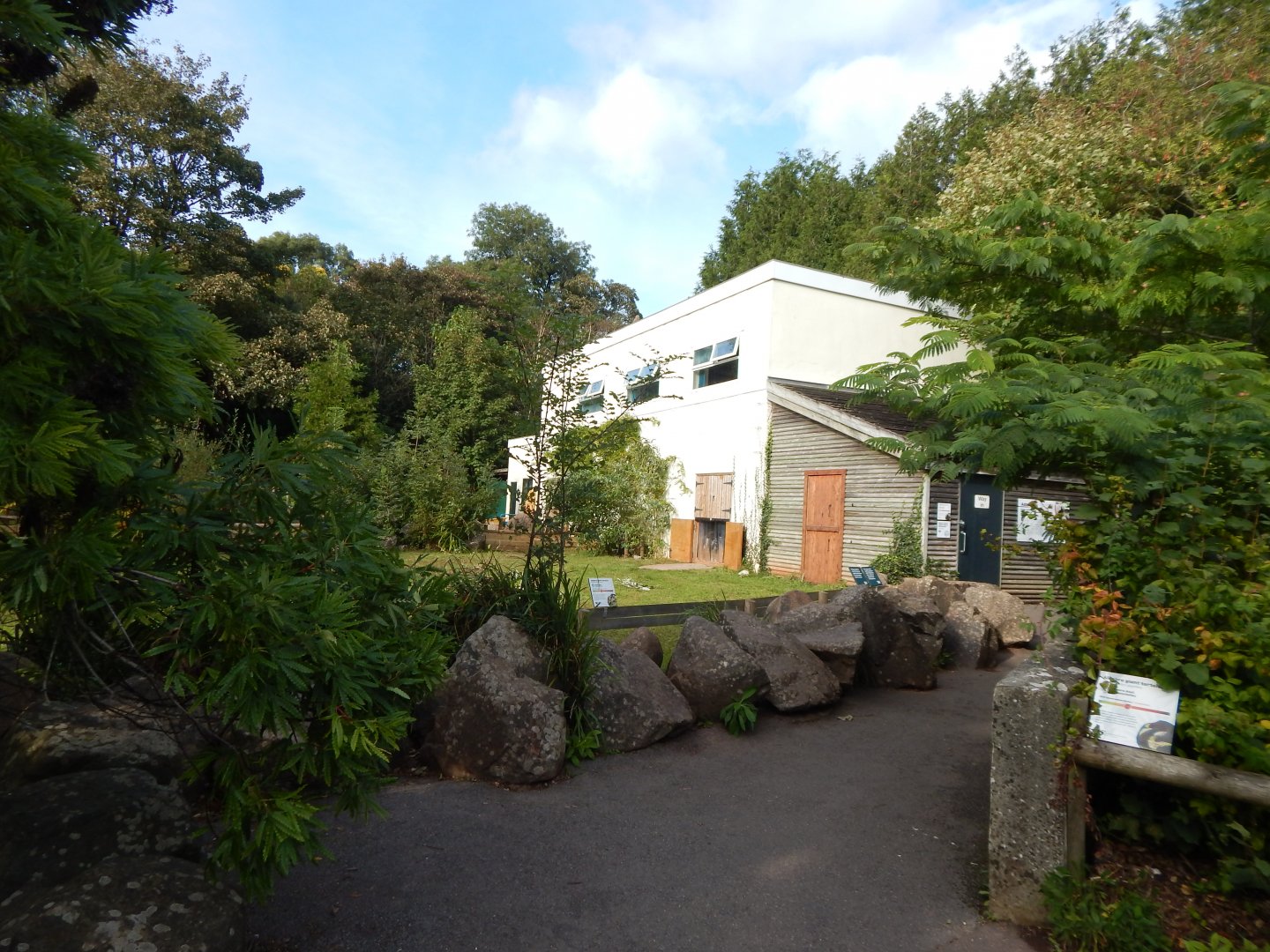 Aldabra giant tortoise enclosure 290923