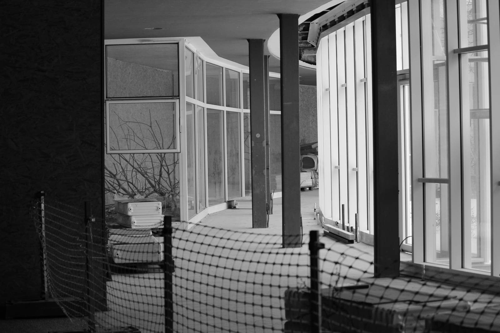 Alfred Brehm House interior, April 2013