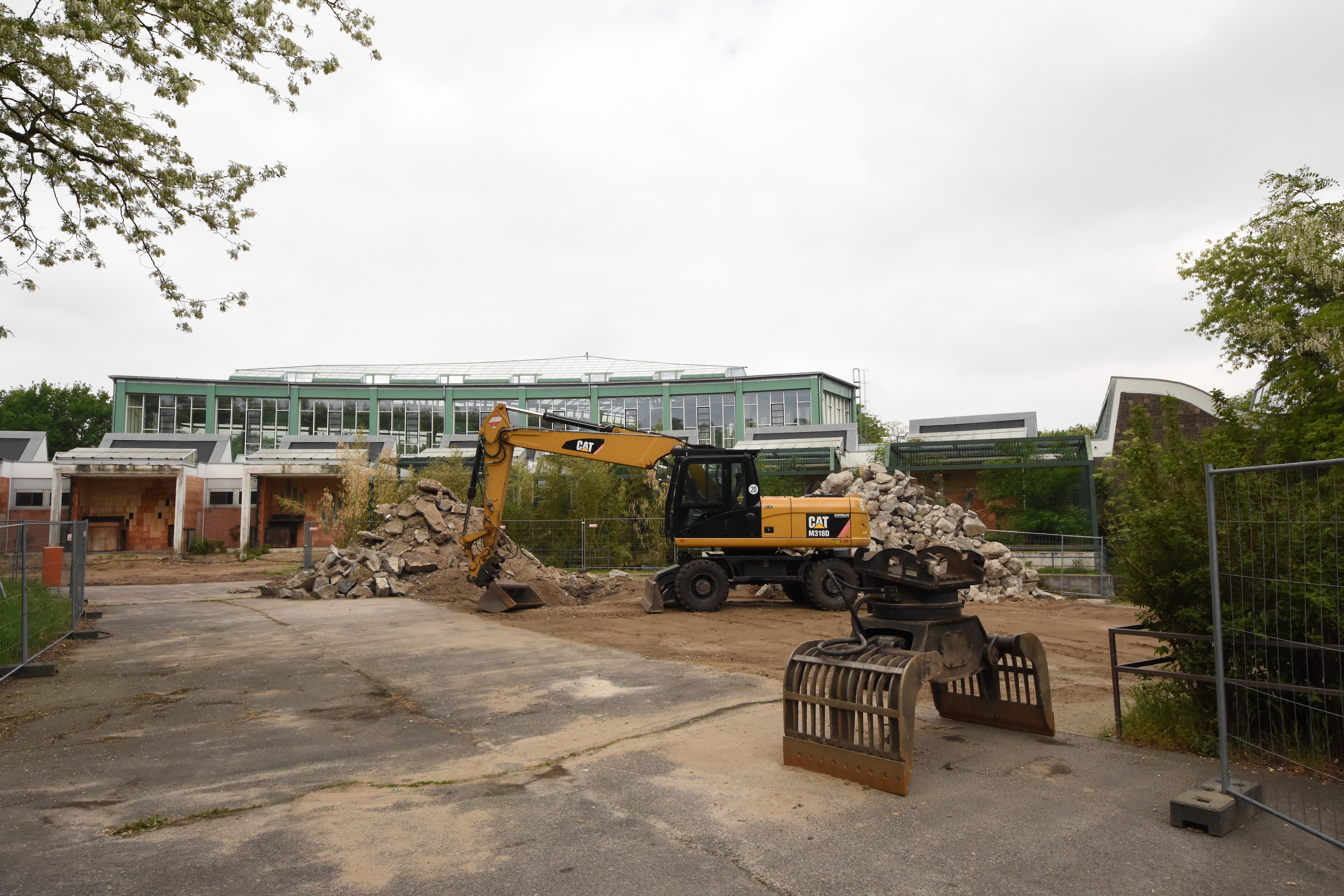 Alfred-Brehm house under renovation